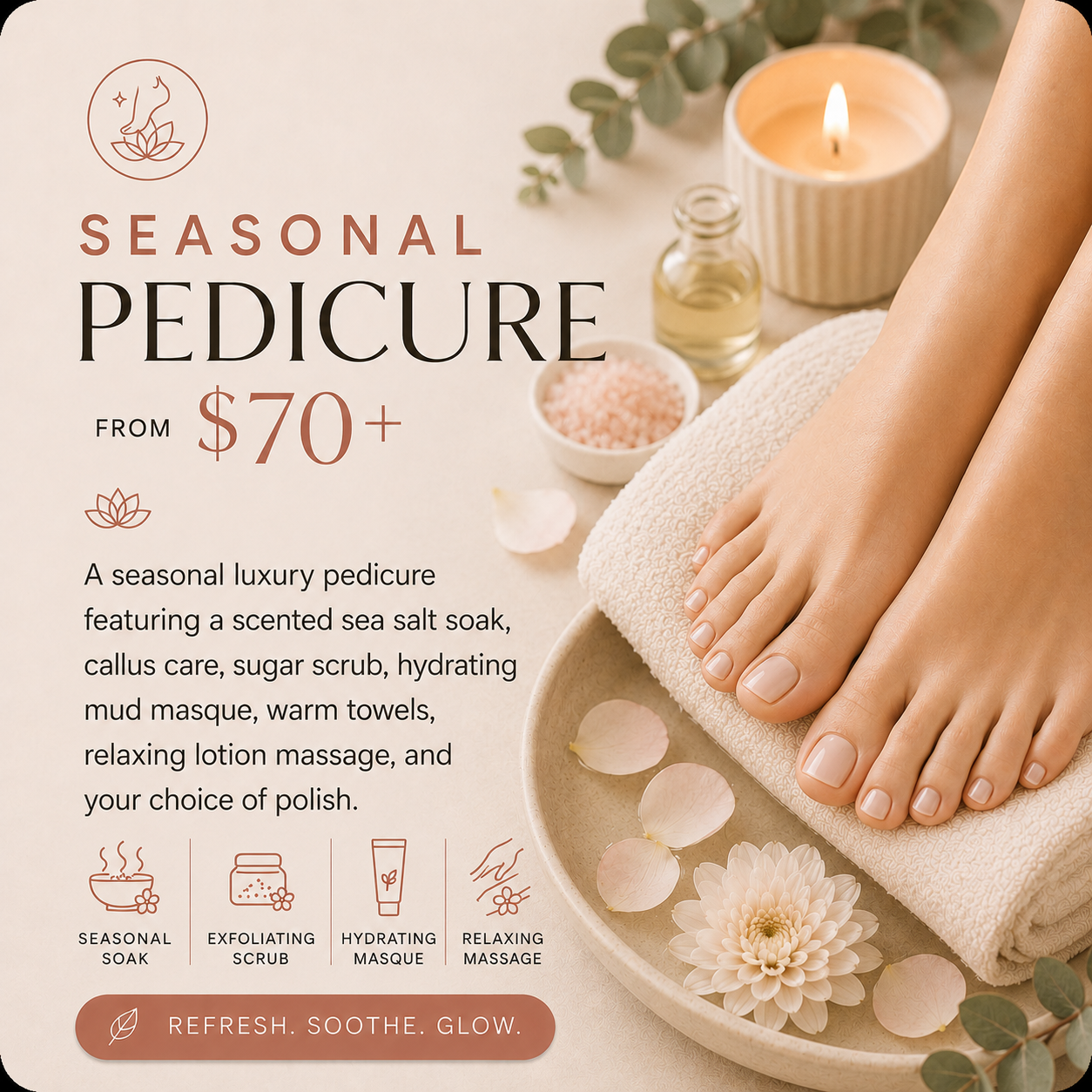 Seasonal Pedicure